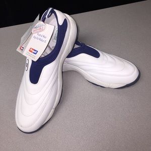 Men's Propet washable shoes White/Navy